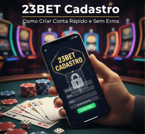 23BET Cadastro Como Criar Conta Rápido e Sem Erros