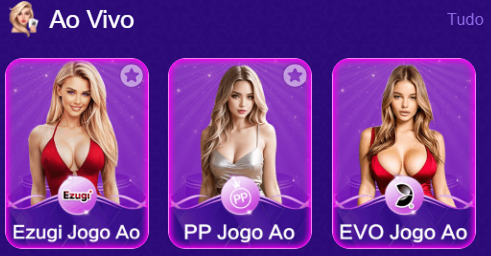 Captura da seção de jogos ao vivo da 23bet mostrando mesas de cassino live disponíveis na plataforma