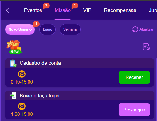 Imagem da seção de bônus da 23bet mostrando diferentes tipos de promoções e ofertas disponíveis na plataforma