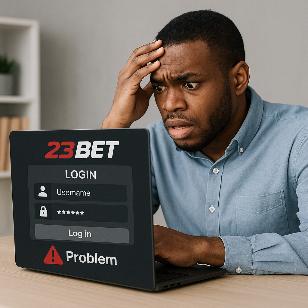 23bet login problema
