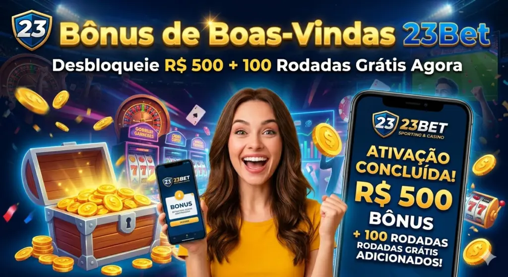 Bônus de Boas-Vindas 23Bet