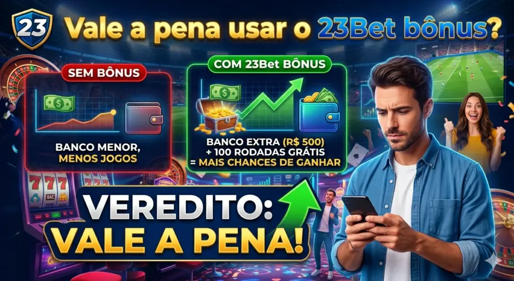 Vale a pena usar o 23Bet bônus